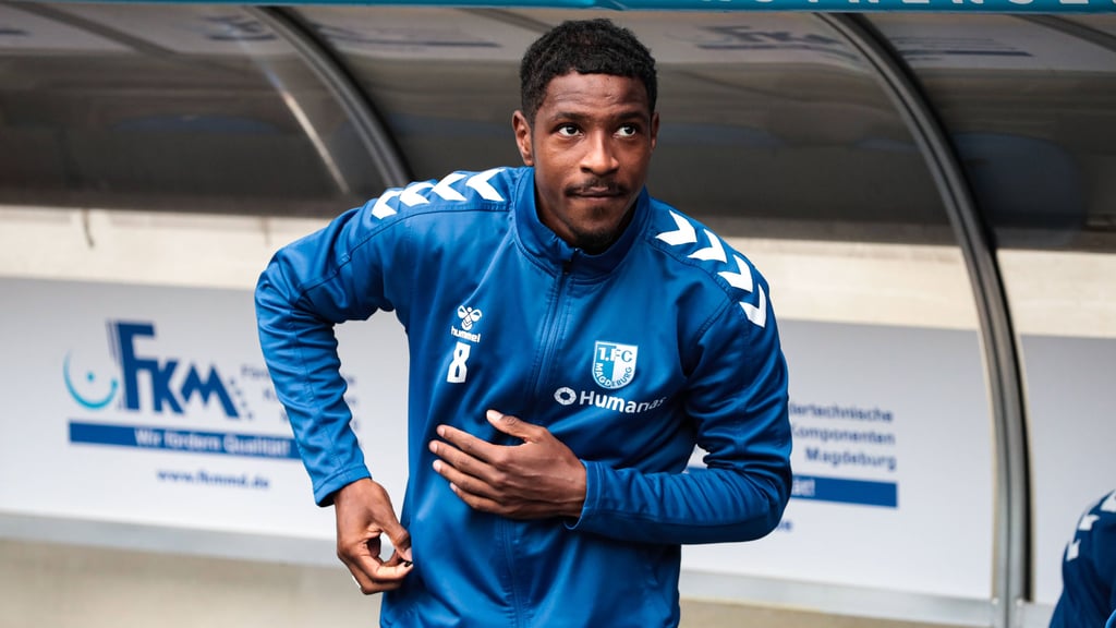 Bryan Teixeira nahm in der Hinrunde häufiger auf der Ersatzbank des 1. FC Magdeburg Platz als auf dem Feld zu stehen. Wie geht es für die Leihgabe ab Sommer weiter?