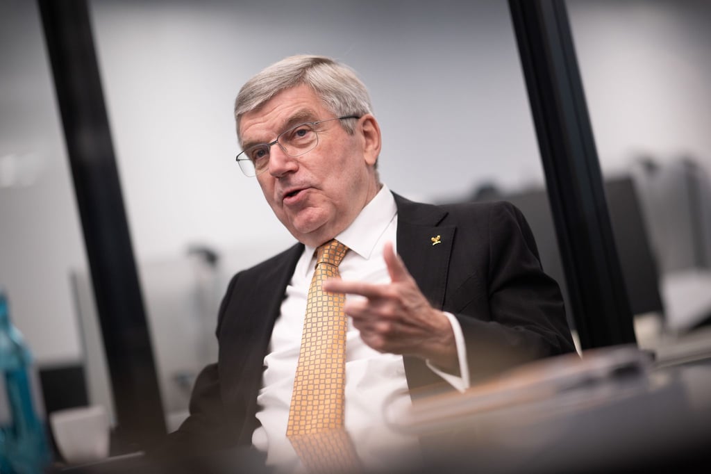 IOC-Präsident Thomas Bach hält Donald Trump für einen echten Sportfan.