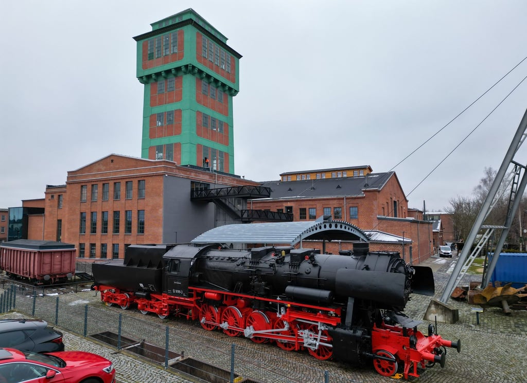 Das Bergbaumuseum im sächsischen Oelsnitz bei Chemnitz öffnet am Wochenende nach sechs Jahren Umbau seine Türen.