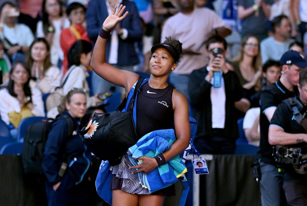 Gab verletzt in der dritten Runde auf: Naomi Osaka