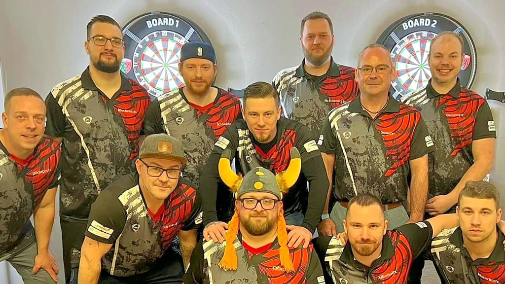Erst im vergangenen Jahr hatte sich das Team der „Gallier“ in Bernburg gegründet. Schon jetzt sind die Dartsspieler äußerst erfolgreich.