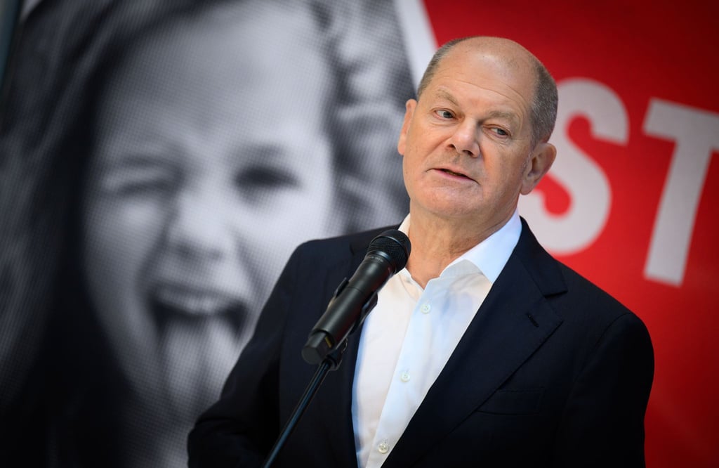 Der Kanzler macht Wahlkampf in Niedersachsen. (Archivbild)