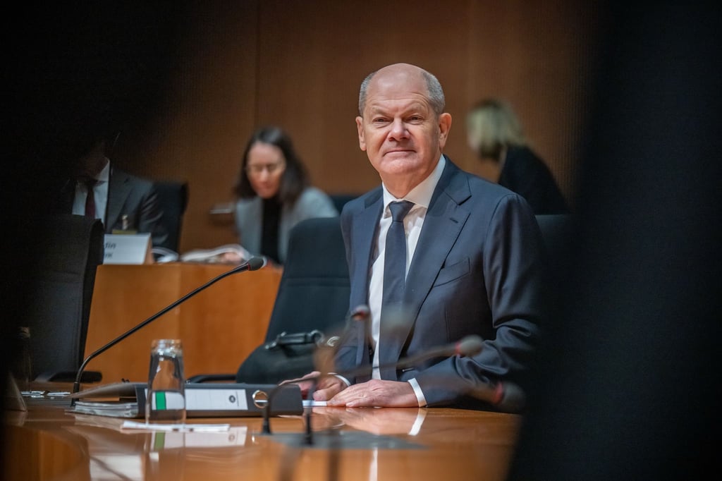 Scholz verteidigte den Atomausstieg.
