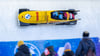 Johannes Lochner und Georg Fleischhauer siegen erneut in Innsbruck und behalten den Bahnrekord für immer.