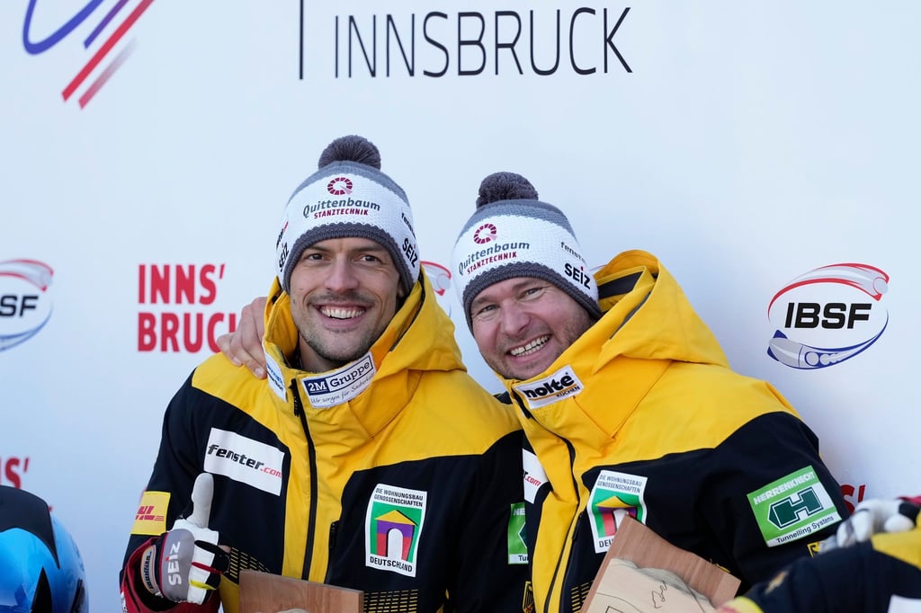 Johannes Lochner und Georg Fleischhauer sind zufrieden mit ihrem Ergebnis.