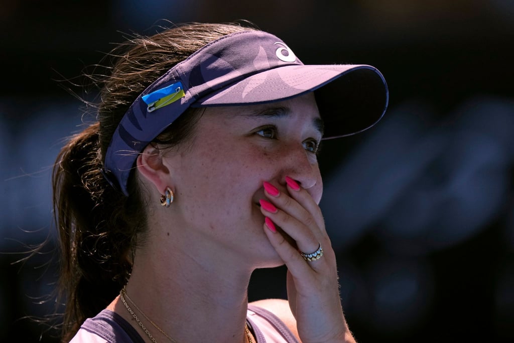 Kann ihren historischen Erfolg bei den Australian Open kaum fassen: Eva Lys.