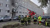 Zu einem Brand an der Pastor-Niemöller-Straße im Stendaler Stadtteil Stadtsee rückten Einsatzkräfte der Ortswehr Stendal der Freiwilligen Feuerwehr am Sonntag, 19. Januar 2025 aus. 