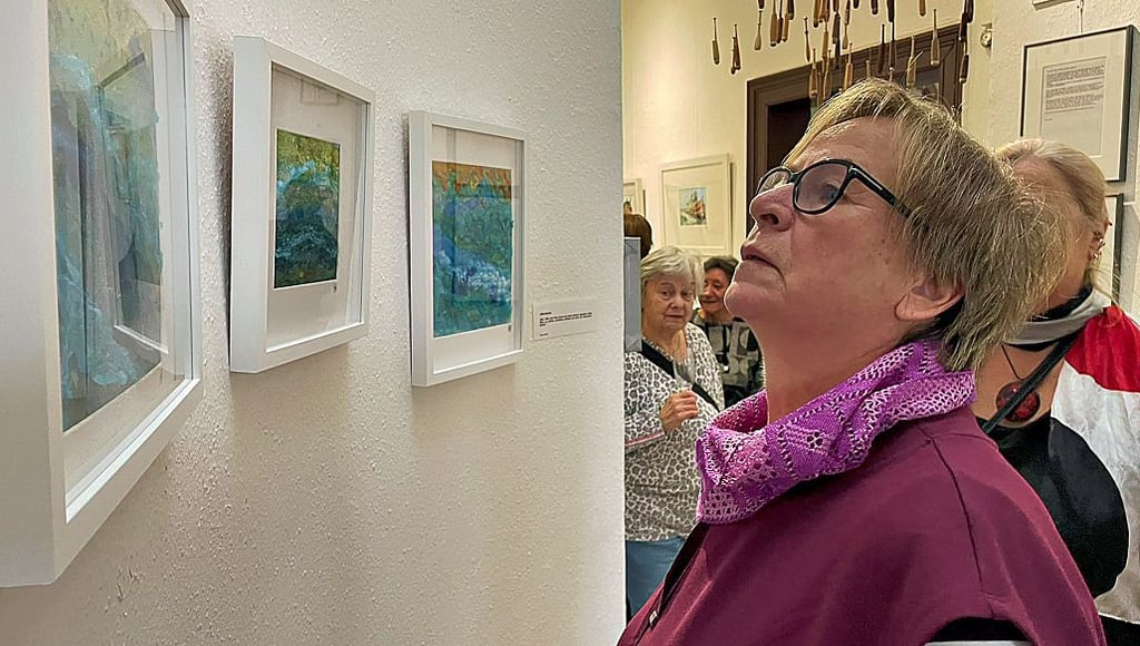 Die neue Ausstellung in der Kunstwerkstatt Gommern ist unter dem Titel "Kunst verbindet" zusammengestellt worden.