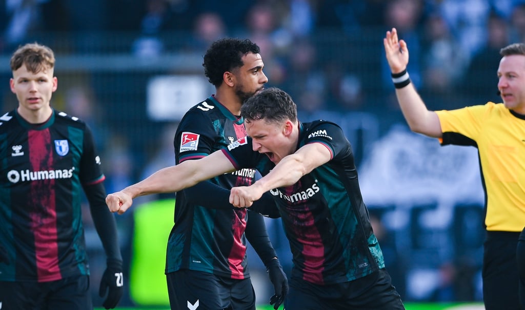 Martijn Kaars sorgt fas im Alleingang für den Auswärtssieg des 1. FC Magdeburg über SV Elversberg.