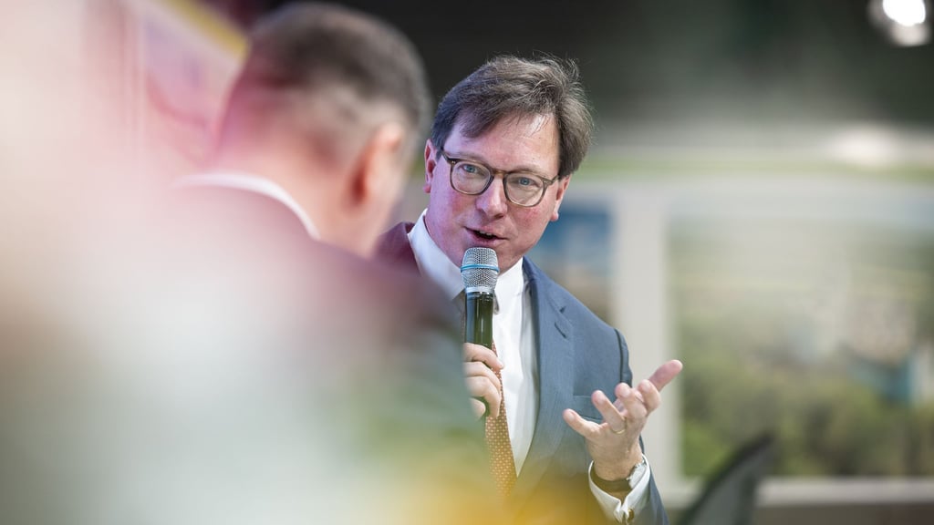 Sachsens Landwirtschaftsminister Georg-Ludwig von Breitenbuch (CDU).