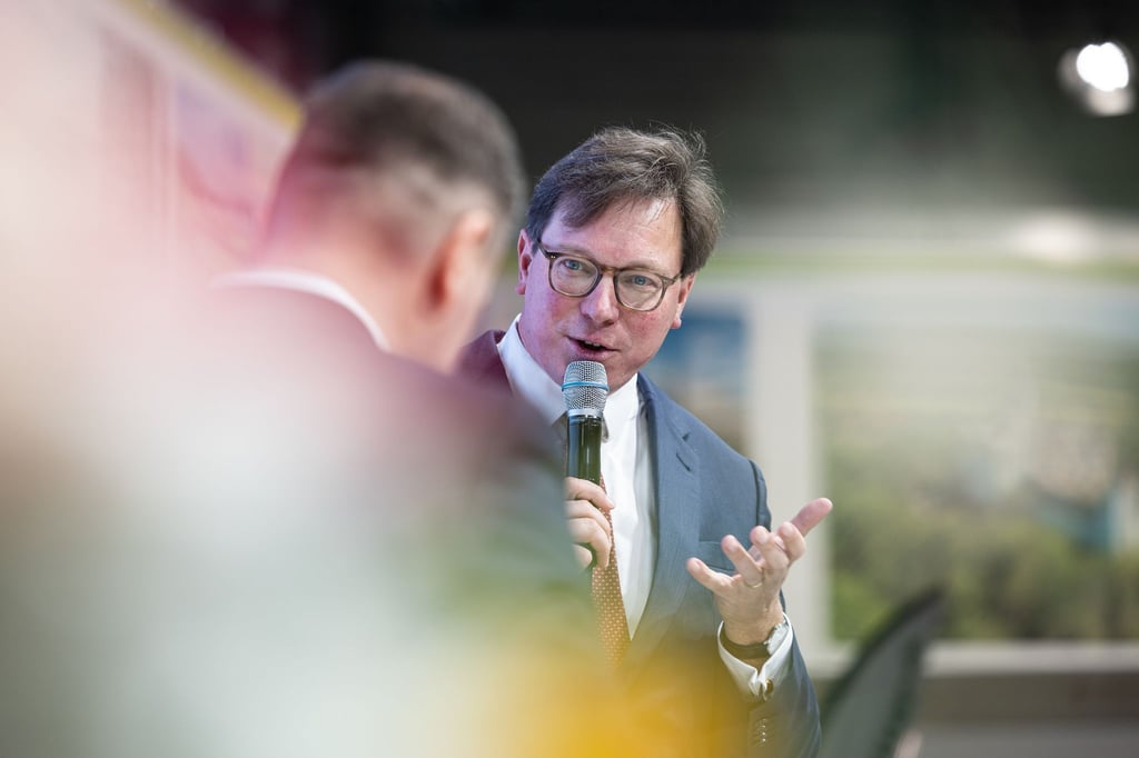 Sachsens Landwirtschaftsminister Georg-Ludwig von Breitenbuch (CDU).