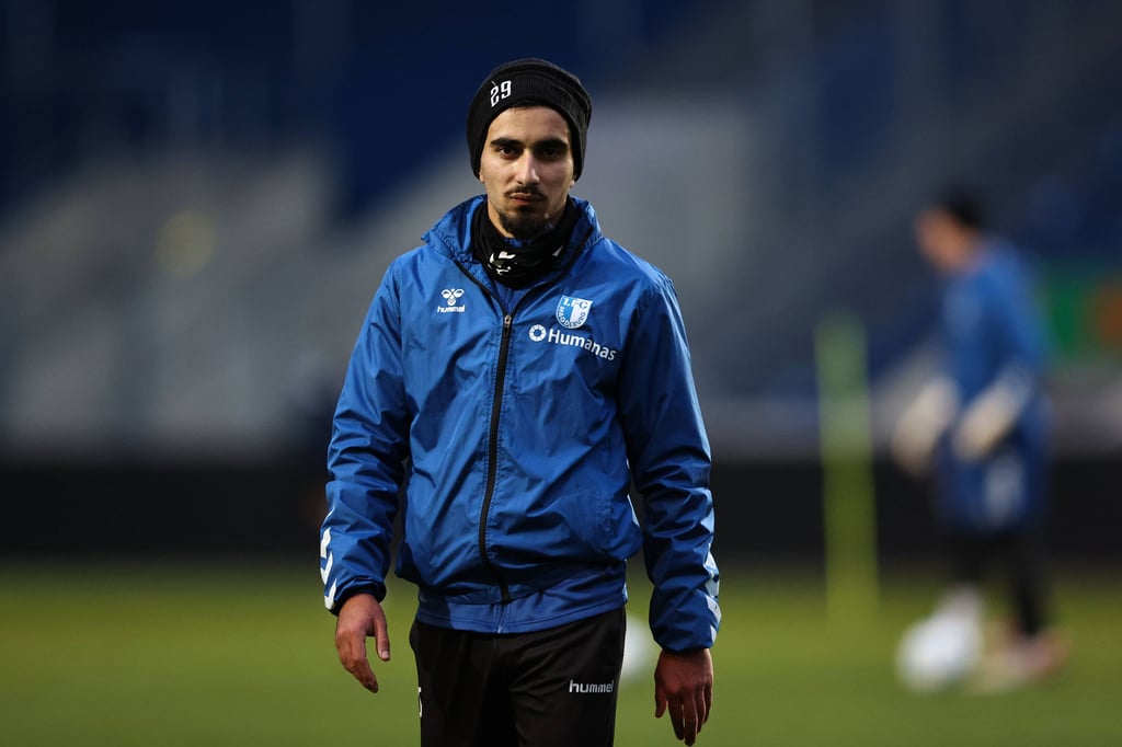 Livan Burcu im Fokus: Der Stürmer vom 1. FC Magdeburg soll auf dem Zettel anderer Vereine stehen.