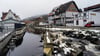 Anwohner der Straße Insel müssen weiter auf die Erneuerung der maroden Ufermauer warten - ebenso wie auf ein neues Wehr an der Papierfabrik der Hochschule Harz.