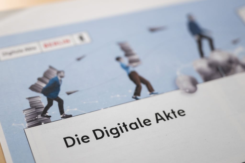 Die meisten Mitarbeiter der Berliner Verwaltung kennen die Digitale Akte aus ihrem Arbeitsalltag noch nicht. (Archivbild)