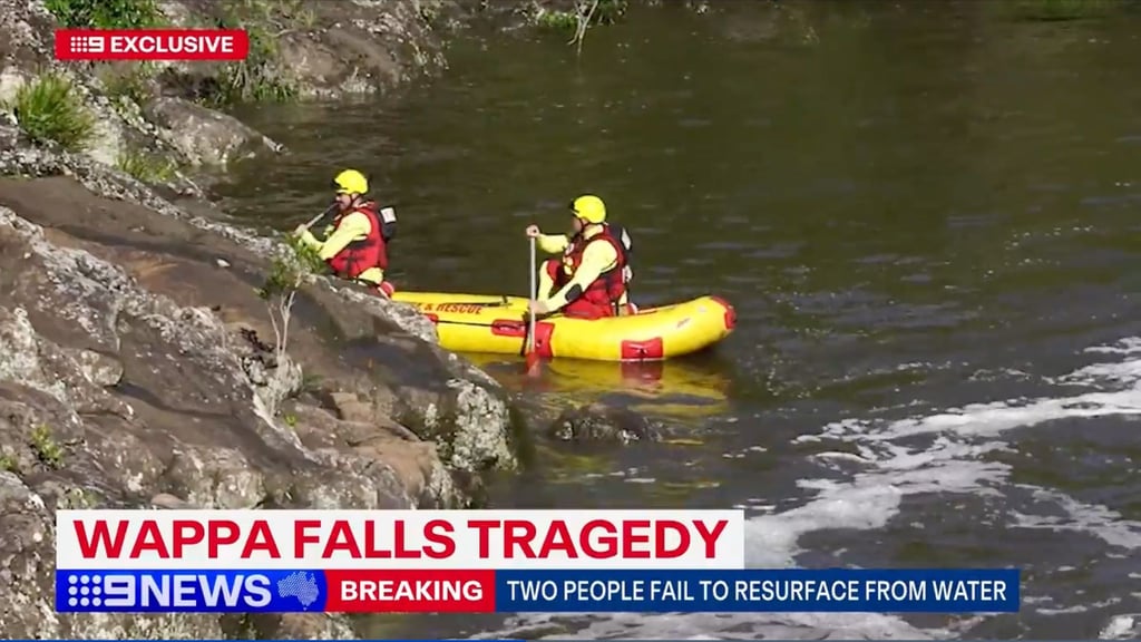 Die Wappa Falls in Queensland gelten als gefährlich - es gab dort schon einige Todesfälle.