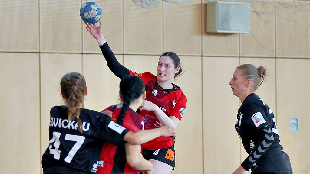 Lucy Liebe war in Zwickau mit elf Toren die beste BSV-Werferin.