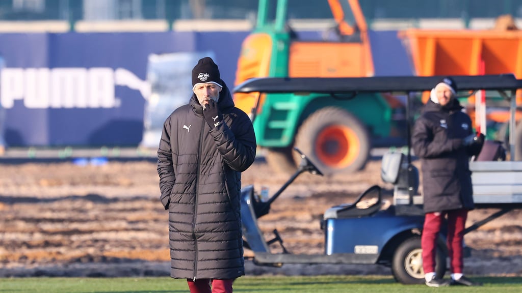 Viele Baustellen: RB Leipzigs Trainer Marco Rose.