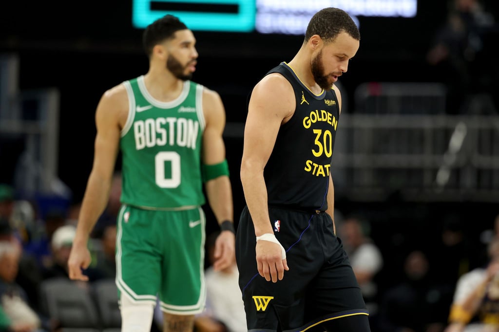 Für Stephen Curry und die Golden State Warriors lief gegen die Boston Celtics gar nichts.