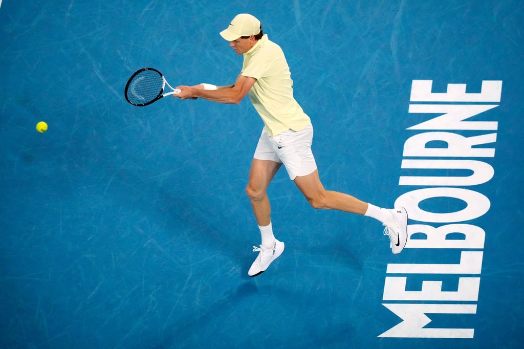 Jannik Sinner hat in seinem Viertelfinale der Australian Open keine Problem