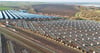 Für den Solarpark Krumpa werden derzeit Unterkonstruktionen gerammt und parallel erste Module installiert.