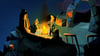 Am Lagerfeuer wird Seemannsgarn gesponnen in „Return to Monkey Island“.