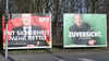 Symbolfoto - Wahlplakate pflastern dieser Tage vielerorts die Straßen - auch in Mansfeld-Südharz.