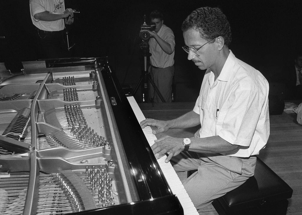Keith Jarrett, hier zu sehen bei einem anderen Auftritt in der niedersächsischen Stadt Uelzen im Jahr 1989.