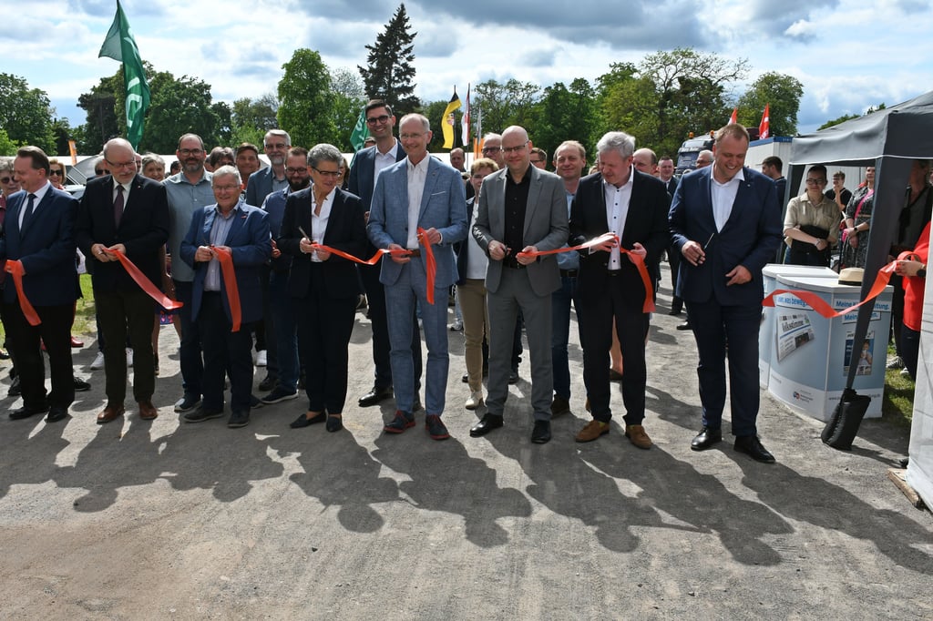 Die Eröffnung der Gewerbefachausstellung 2024.