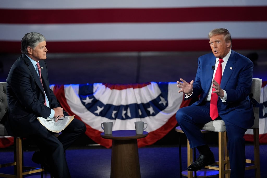 Trump hat Hannity schon öfter Interviews gegeben - auch im Wahlkampf. (Archivbild)