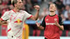 Kevin Kampl (l.) und RB Leipzig empfangen Leverkusen am Samstag.