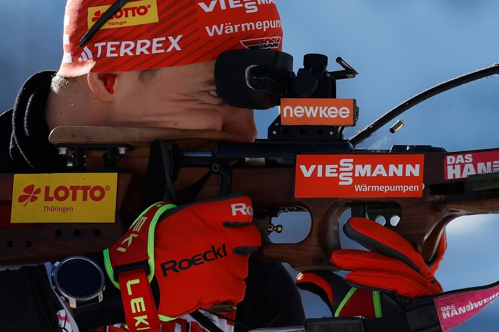 Philipp Horn wird bester Deutscher im Sprint von Antholz.