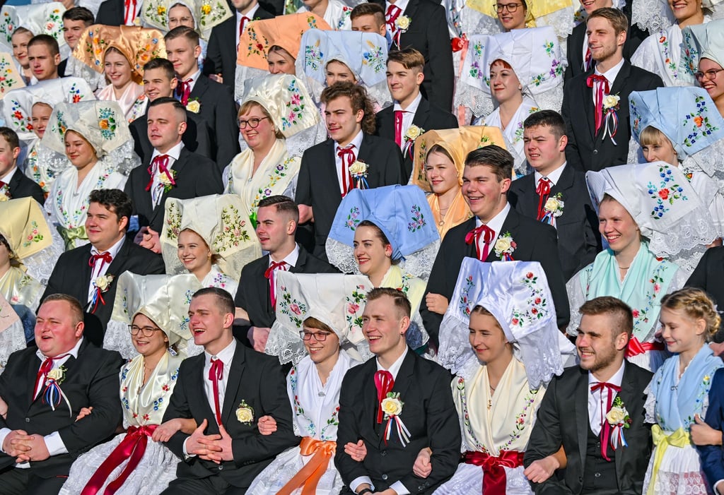 Die wendische Fastnacht wird traditionell in den Wintermonaten gefeiert.