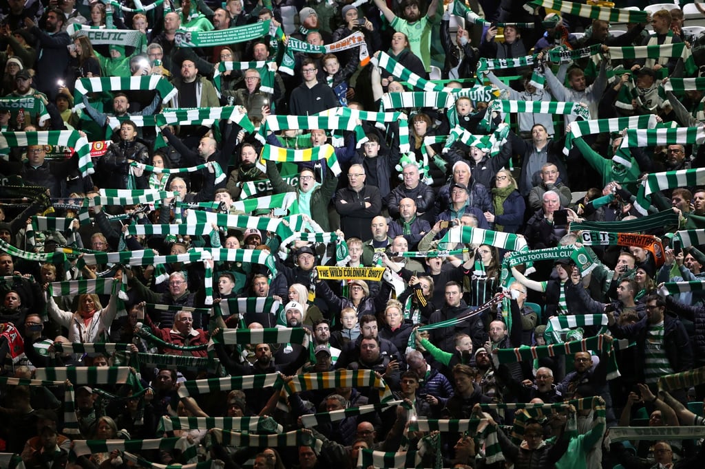 Können heute nicht ins Stadion: Die Fans von Celtic Glasgow.