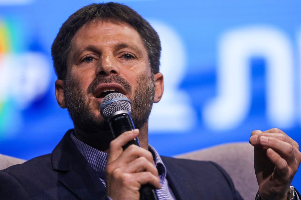 Israels rechtsextremer Finanzminister Smotrich setzt sich für eine israelische Wiederbesiedlung des Gazastreifens nach dem Krieg ein. (Archivbild)