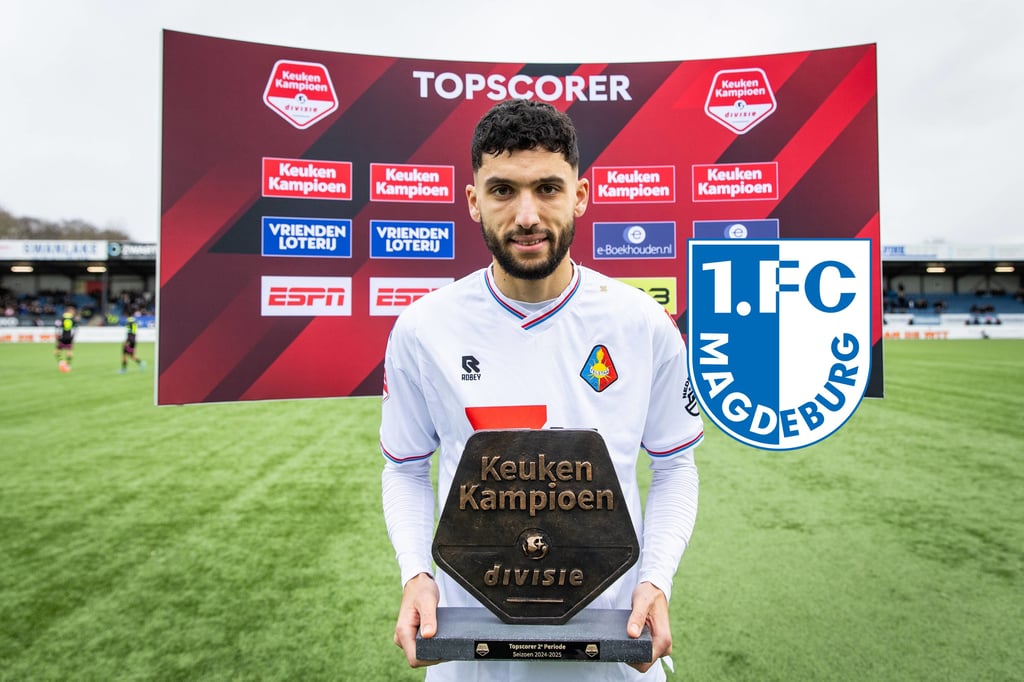 Zakaria Eddahchouri, Topstürmer beim niederländischen Verein Telstar SC. Ist der 1. FC Magdeburg an ihm dran?