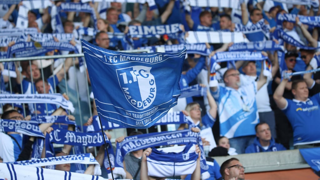 Die Fans vom 1. FC Magdeburg beim Heimspiel: Zuschauerschnitt von rund 25.000.