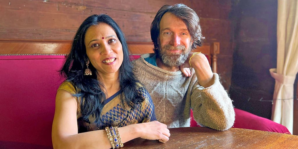 Sunita und Sirhii Lapa haben den Wettiner Hof gekauft und wollen dort ein Café eröffnen.