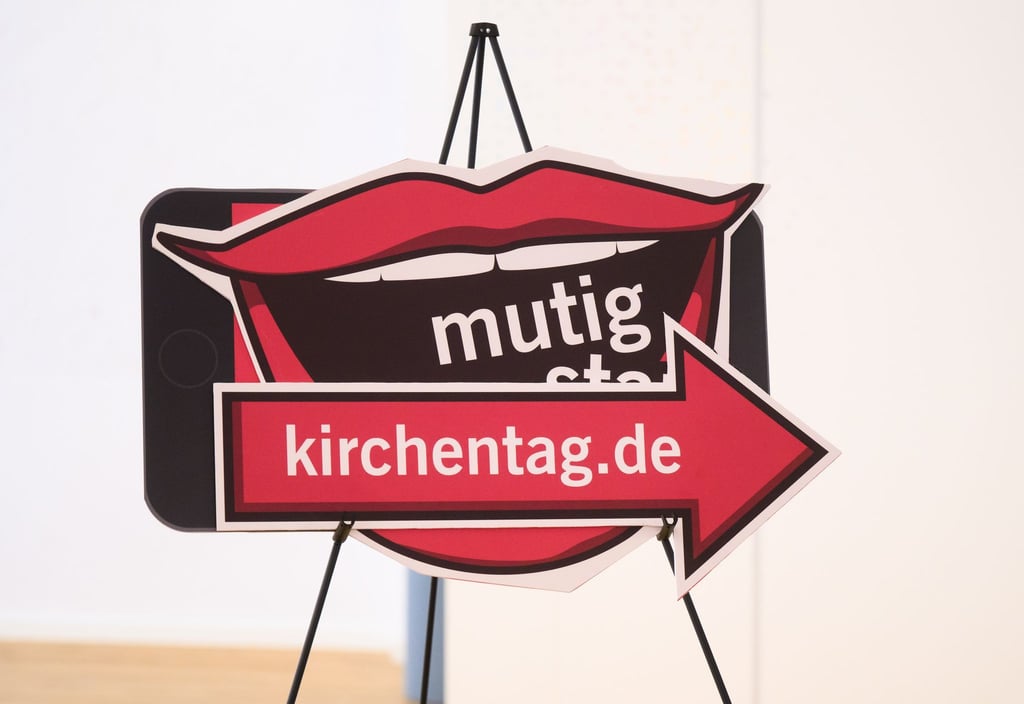 Das Motto des Kirchentags 2025 lautet „mutig - stark - beherzt“.