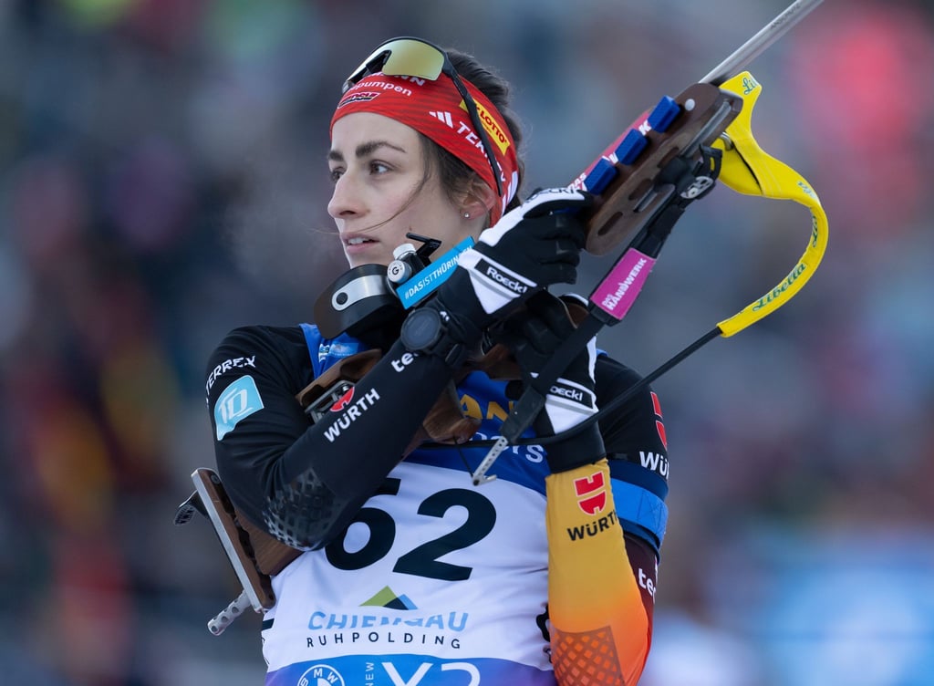 Für Vanessa Voigt ist die Biathlon-Saison krankheitsbedingt vorbei.