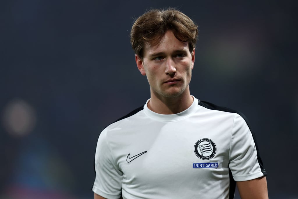 William Bøving will mit Sturm Graz gegen RB Leipzig gewinnen.