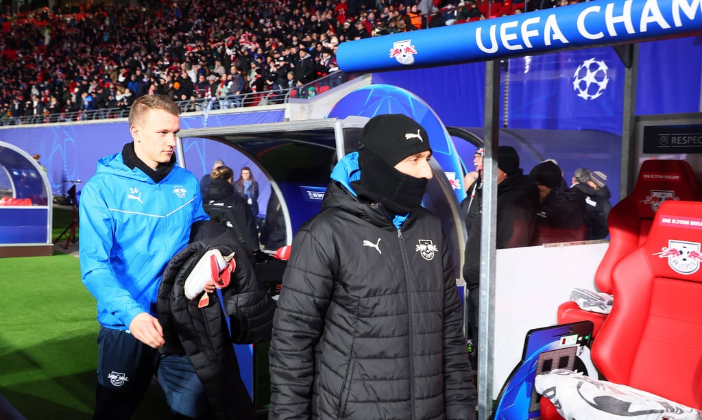 Kevin Kampl (rechts) wird gegen Sturm Graz nicht spielen können.