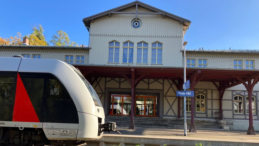 Der Bahnhof von Thale ist das Ziel der Sonderzüge.