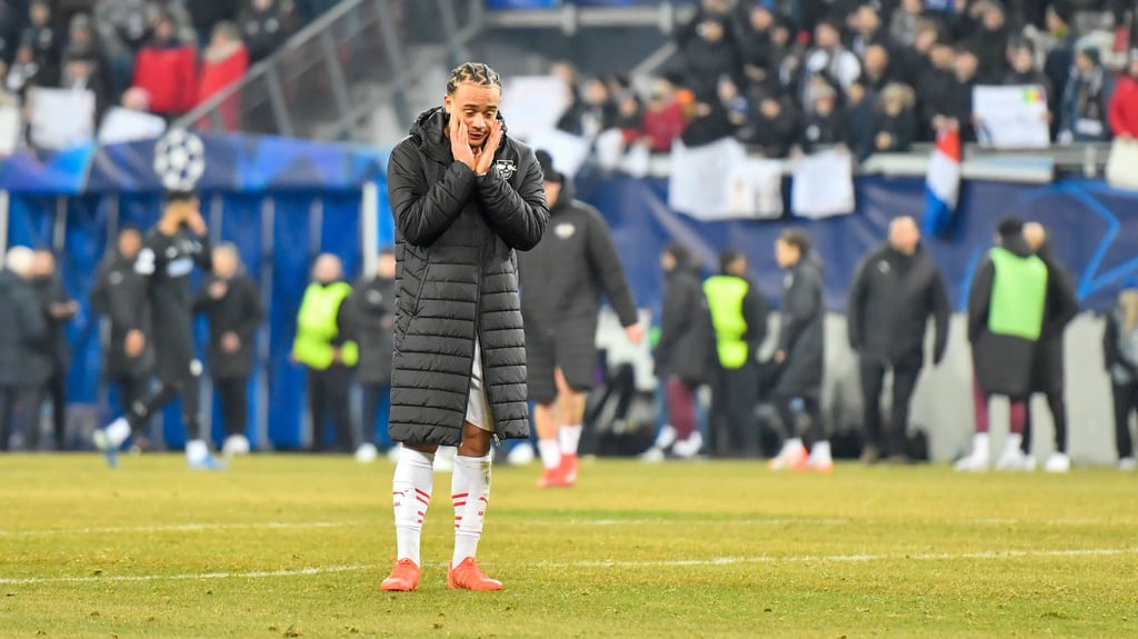 Ratlos: Xavi Simons in Graz.