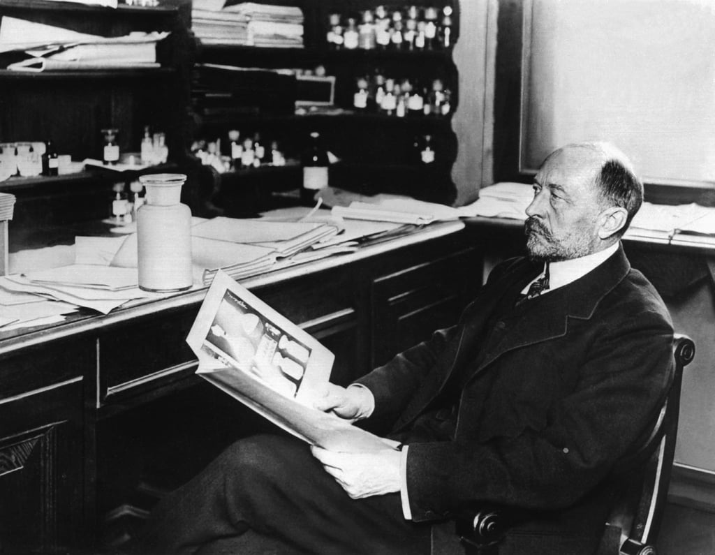 Der Bakteriologe Emil von Behring (undatierte Aufnahme) erhielt 1901 für seine Arbeit über Diphtherie den ersten Nobelpreis für Medizin.