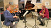 Zum Brandenburgischen Klaviertrio gehören Marco Reiß (Violine), Frank Wasser (Klavier) und Raimund Eckertz (Viola, v. li.). 