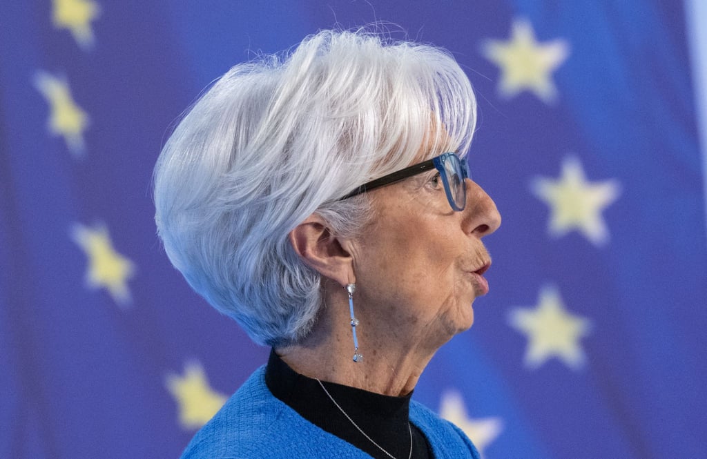 EZB-Präsidentin Lagarde sieht den Rückgang der Inflation auf gutem Weg (Archivbild)