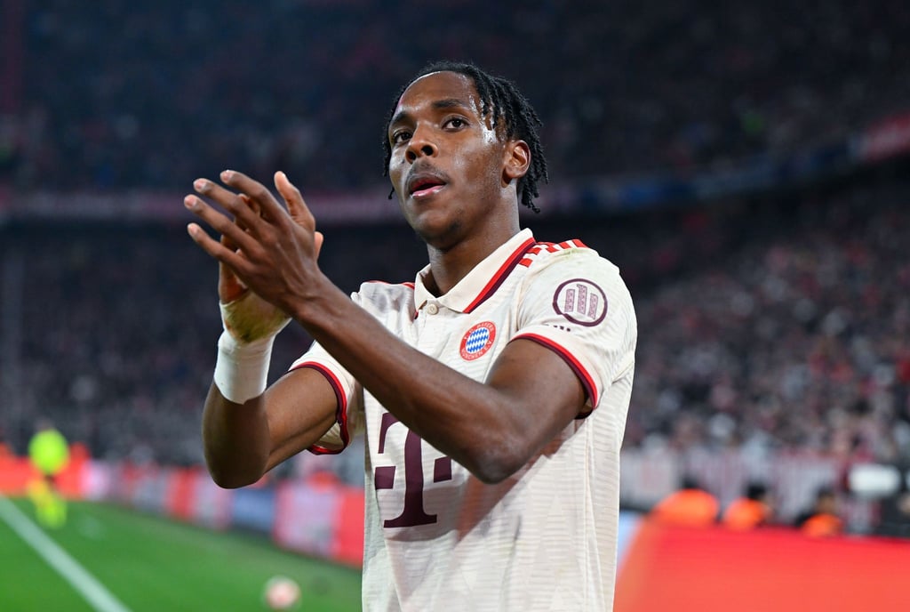 Vorm Abschied: Mathys Tel nach dem Spiel gegen Bratislava.