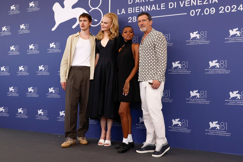Das Filmteam von „Babygirl“ vor der Premiere in Venedig (Archivbild).