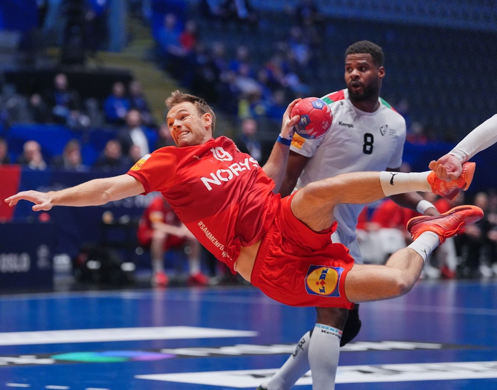 Mathias Gidsel steht mit Dänemark mal wieder in einem Endspiel.