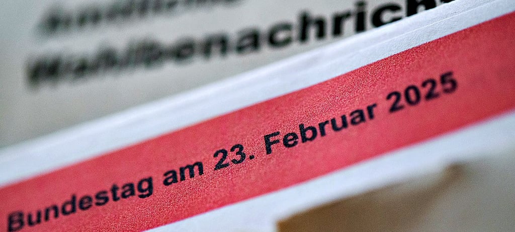 Die letzten Wahlbenachrichtigungen müssten an diesem Wochenende in den Briefkästen der Wahlberechtigten liegen.